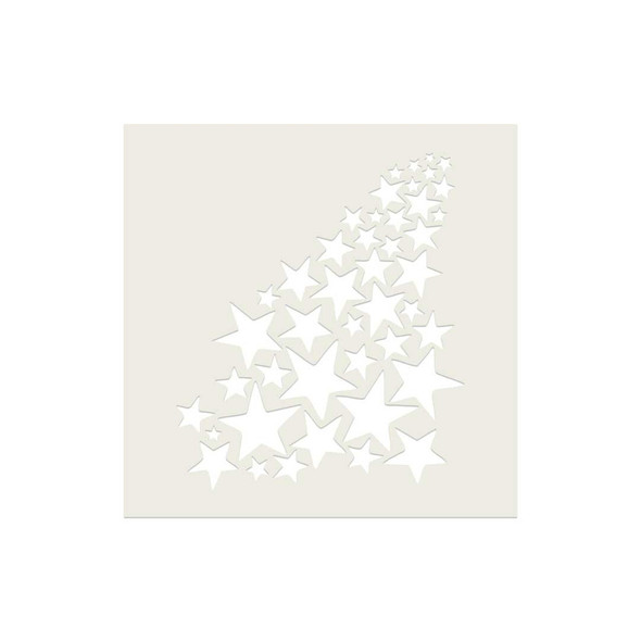 Star burst Emboss-ink Layering stencil set
