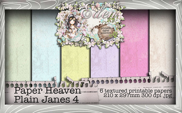 Eden - Paper Heaven Plain Jane 4 Digital Craft Download