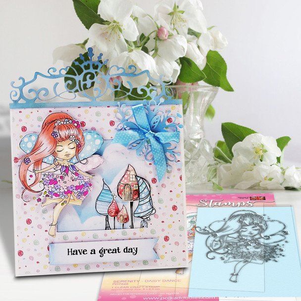 Serenity Fairy Dancing - Digital Crafts, digital Stamp card making printable downloads