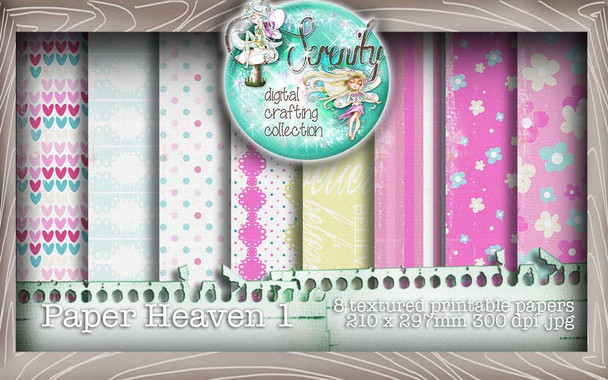 Serenity Fairy Joyful - Digital Crafts, digital Stamp card making printable downloads.