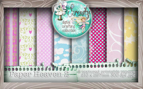 Serenity Fairy Joyful - Digital Crafts, digital Stamp card making printable downloads.
