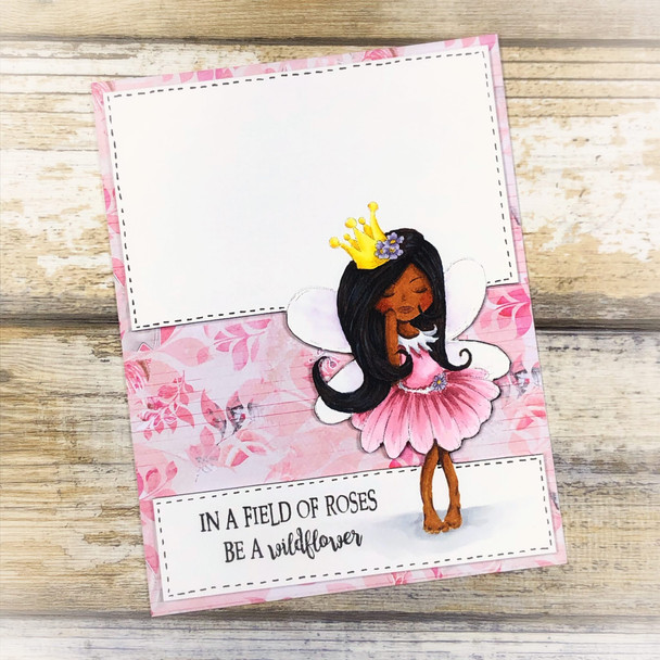 Serenity Fairy Princess - Digital Crafts, digital Stamp card making printable downloads