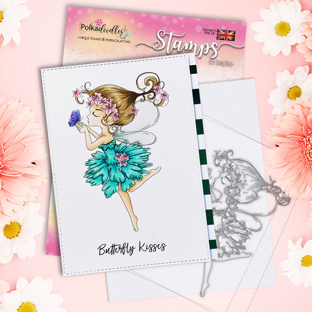 Serenity Fairy Kisses - Digital Crafts, digital Stamp card making printable download