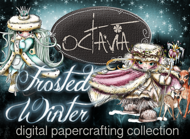 Igloo Camp - Octavia Frosted Winter - Digital CRAFT Download