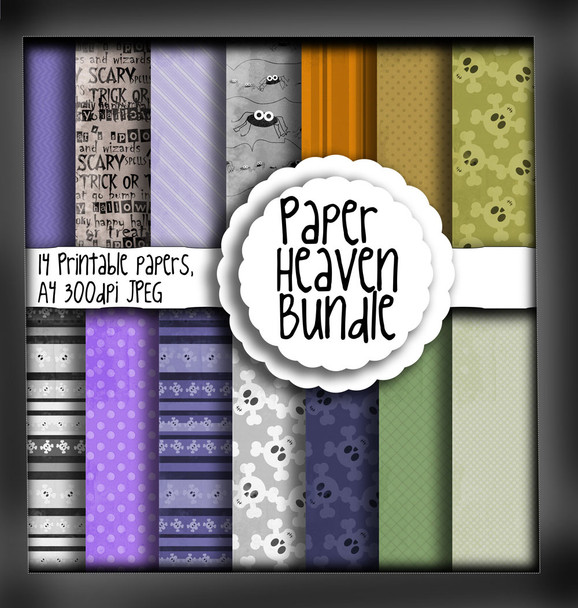 Halloween/Autumn Paper Heaven 2 - digital download bundle