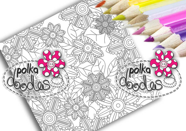 Adult Colouring pages bundle 13 - Downloadable Adult printable Colouring Book Pages