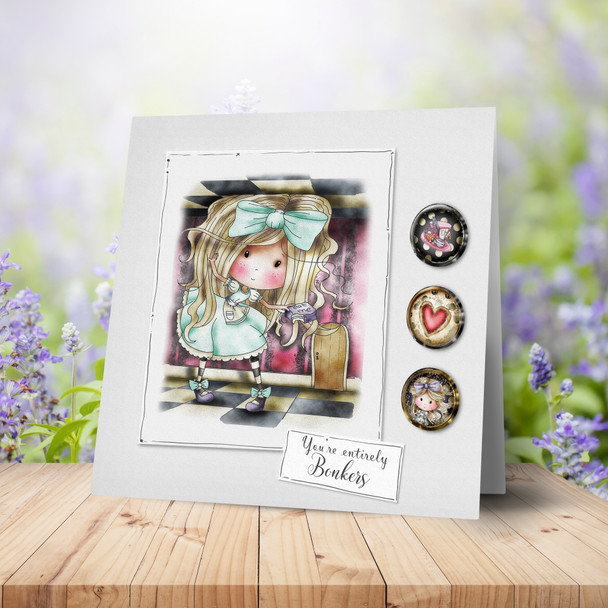 Winnie Wonderland Eat Me - Printable Digital stamp download Winnie Wonderland Eat Me - Printable Digital stamp download