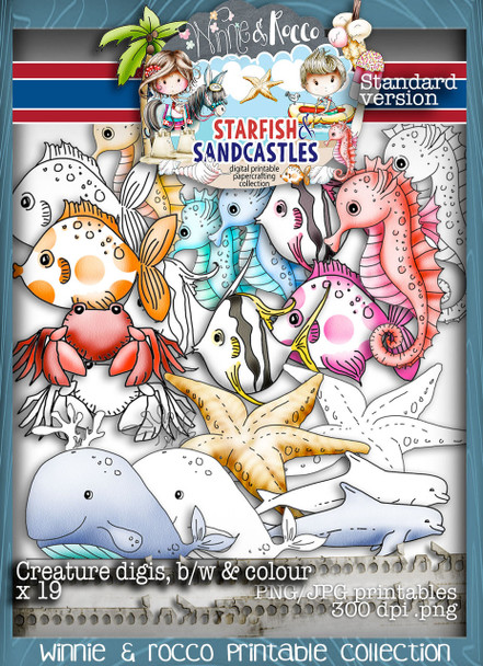 STANDARD EDITION Winnie Starfish/Sandcastles - DOWNLOAD