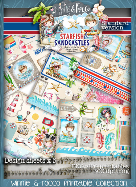 STANDARD EDITION Winnie Starfish/Sandcastles - DOWNLOAD