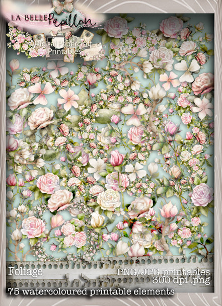 Belle Papillon Foliage  - Download Printables