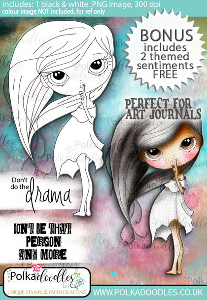 Ula Don't Listen- Life Journal craft digi download