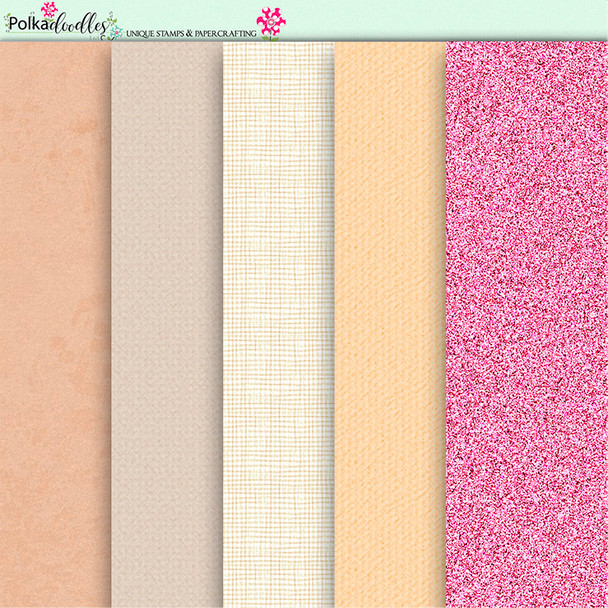 Tropical Sorbet download - glitter papers, materials