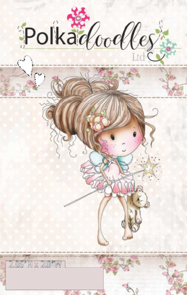 Winnie Fairy Sparkle - Rubber Stamp