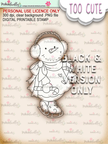 Frostella Shopping Haul  - Too Cute digital papercrafting download