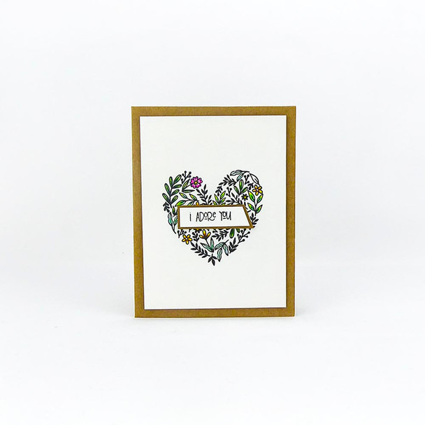 Splendoured Love Stamp set - Timeless Rose Collection