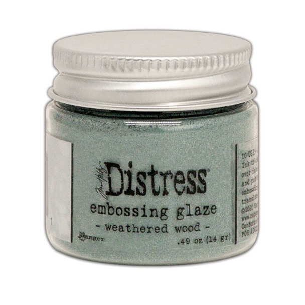 Distress Embossing Glaze - Weathered Wood