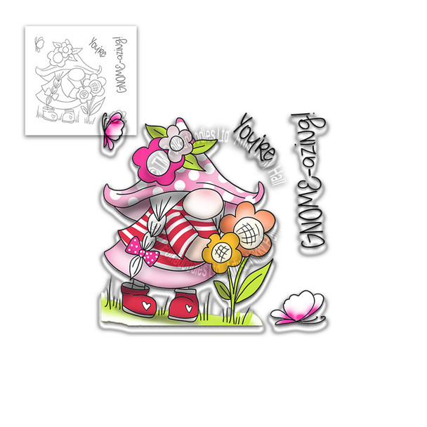 You're Gnome-azing - 5 Clear Stamps