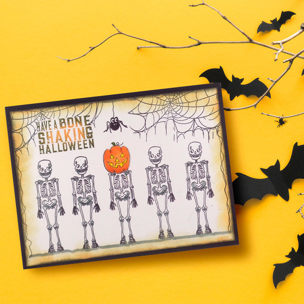 Spooky Time stamp set - 13 stamps