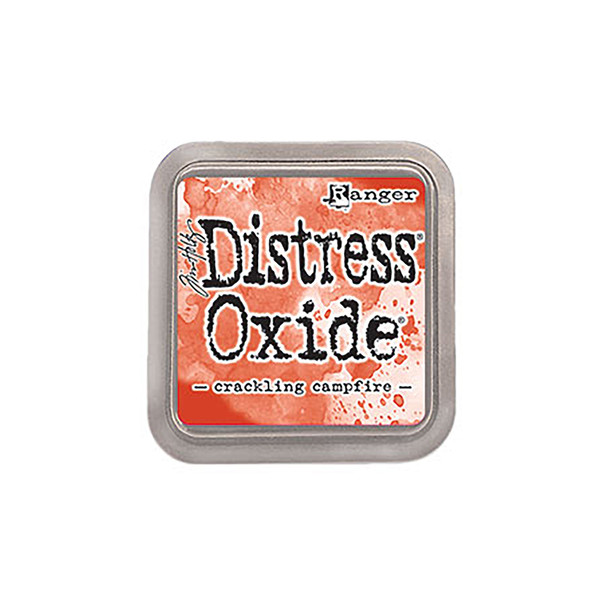 Crackling Campfire Distress Oxide Ink Pads are a water-reactive dye & pigment ink fusion that creates an oxidized effect when sprayed with water.
Use with stamps, stencils, and direct to surface.
Blend using Ink Blending Tools and Foam.
Re-ink using Distress Oxide Reinkers.
Ink pad measuring 3 x 3"