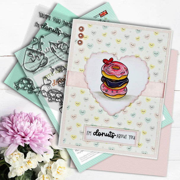 HEARTS AND HAPPINESS PAPER PACK 6 x 6"