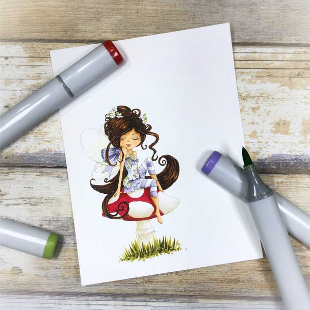 SERENITY Blossom - CLEAR POLYMER STAMP (PD7854)