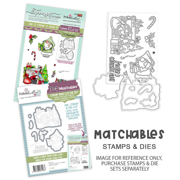 Gnome Chimney Capers Matchables Stamp set (PD8173