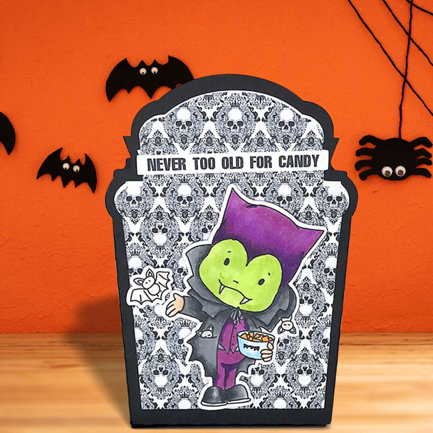 Boo Halloween printable background paper digital bundle