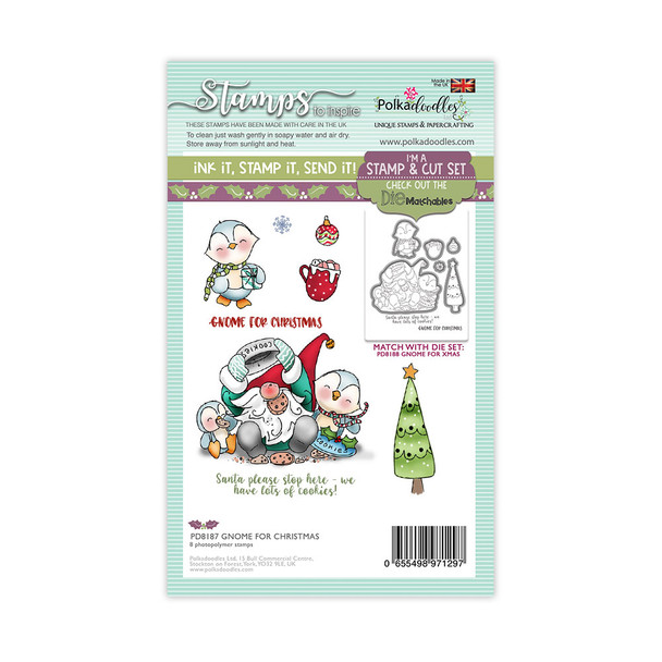 Gnome for Christmas Matchables Stamp set