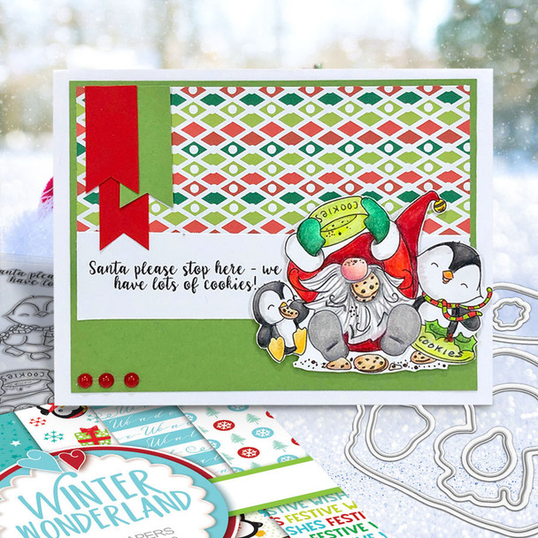 Gnome for Christmas Matchables Stamp set