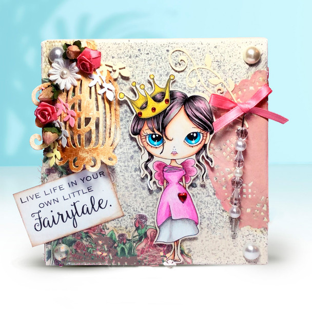 Ula Be a Princess - clear stamp set 4 x 4"