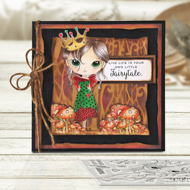 Ula Be a Princess - clear stamp set 4 x 4"