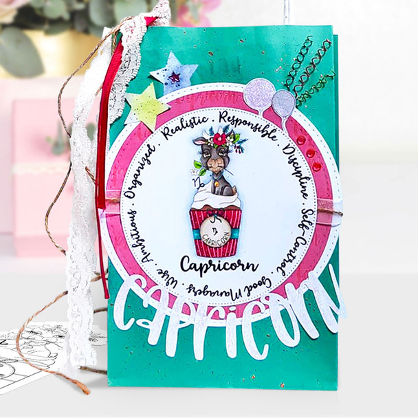 Zodiac USB - printable paper crafting collection
