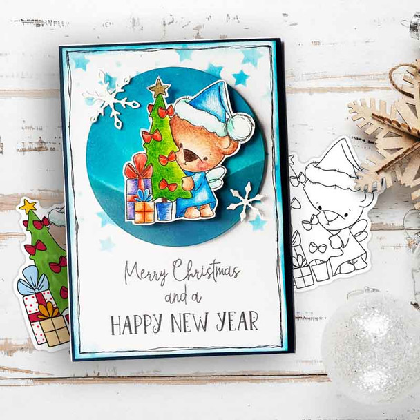 Christmas-No-peeking-tree-bear-printable-stamp-Natalia-K