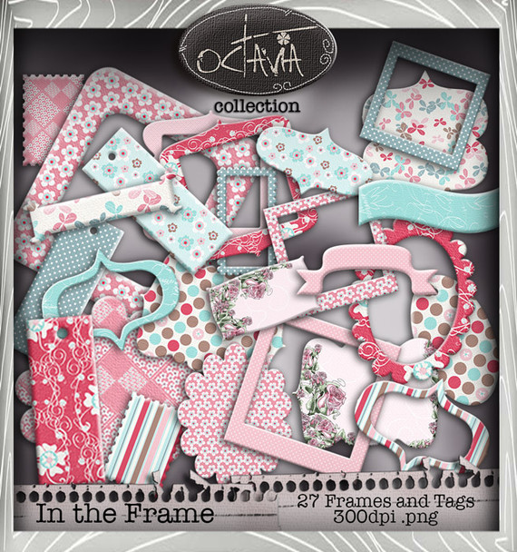 Octavia Moonfly - In the Frame Digital Craft Download Bundle