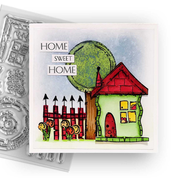 Rainbows  - Stamp Soup 27 Clear Photopolymer card making craft stamps