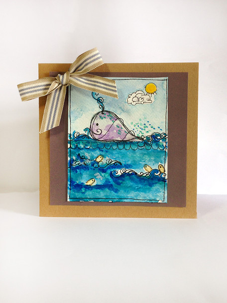 Rainbows Stamp Soup bundle - clear stamps card making, craft, mixed media