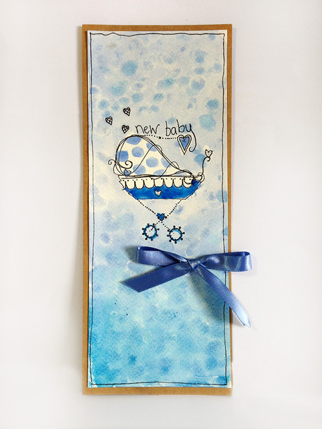 Rainbows Stamp Soup bundle - clear stamps card making, craft, mixed media