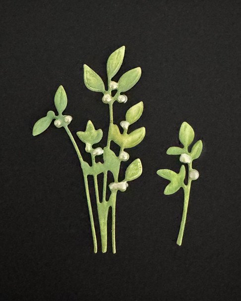 Super Sprigs botanical leaf die - Craft card making die