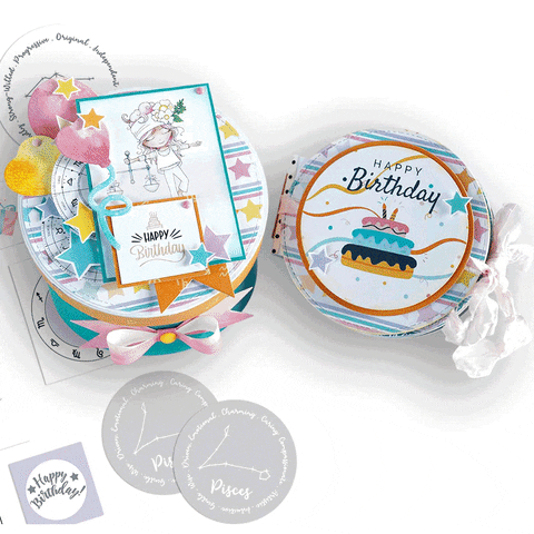 Zodiac USB - printable paper crafting, cardmaking scrapbooking collection