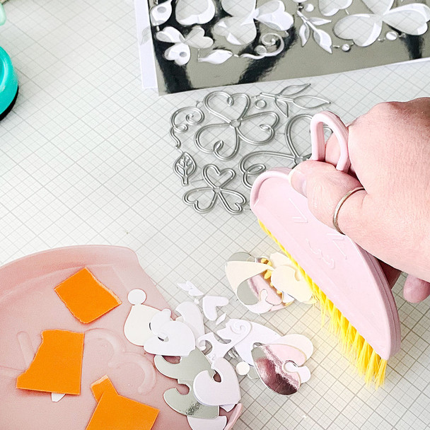 Bitsy McClean - Craft Desk Mini Sweeper (Pink or Sage Green)