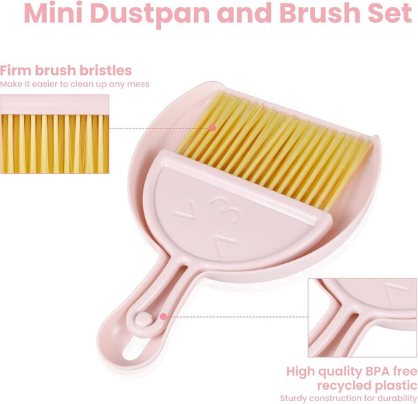 Bitsy McClean - Craft Desk Mini Sweeper (Pink or Sage Green)