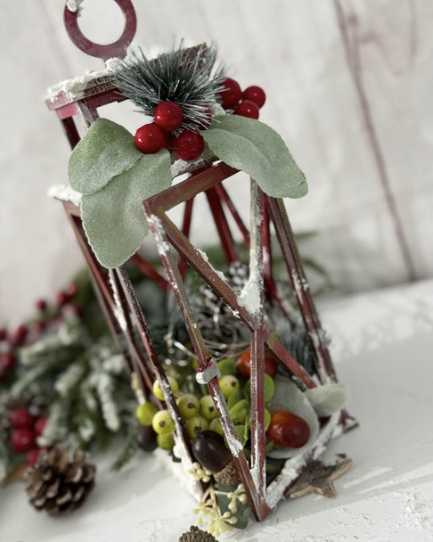 Small Lantern MDF wood blank Craft Kit – Christmas Holiday Home Décor crafts.