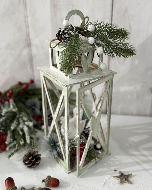Lantern Trio MDF wood blank Craft Kit – Christmas Holiday Home Décor crafts.