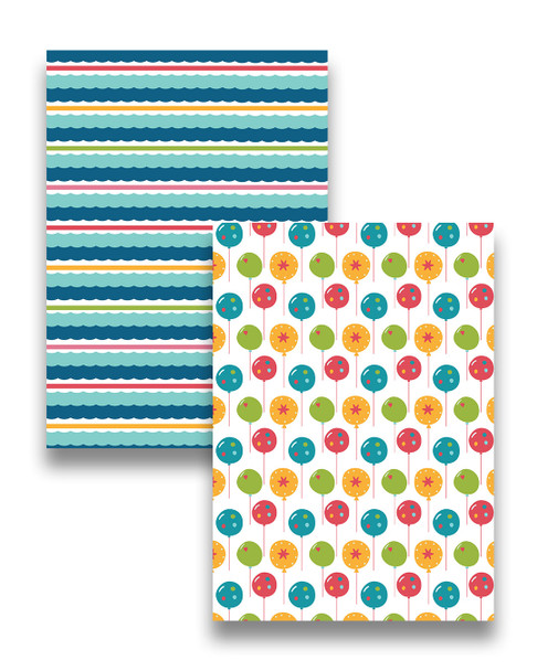 Big Moments paper pack A5/6 x 8" - Card making craft supplies, scrapbooking