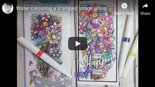 A great video tutorial using the Vintage Collage collection #polkadoodles