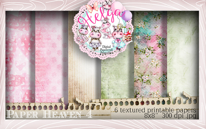 Helga Hippo Paper Heaven 4 download bundle