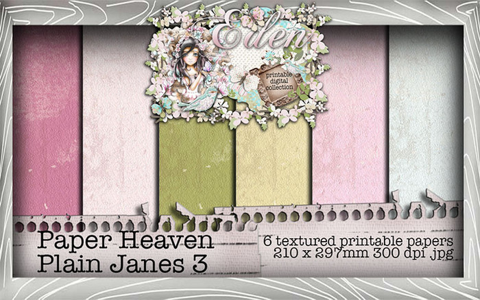 Eden - Paper Heaven Plain Jane 3 Digital Craft Download