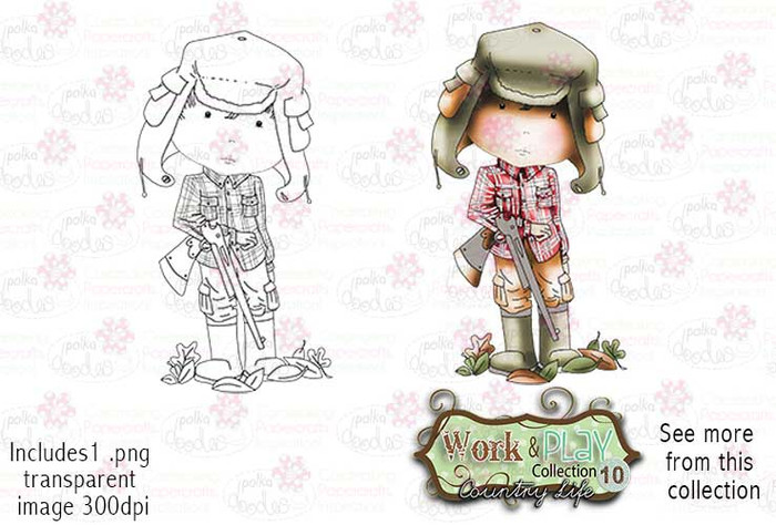Ranger Digital Stamp - Work & Play 10 Digital Craft Download