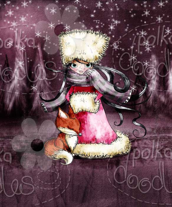 Frosted Fox - Octavia Frosted Winter - Digital CRAFT Download