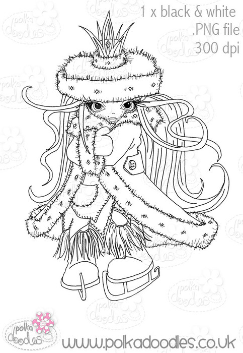 Ice Queen - Octavia Frosted Winter - Digital CRAFT Download
